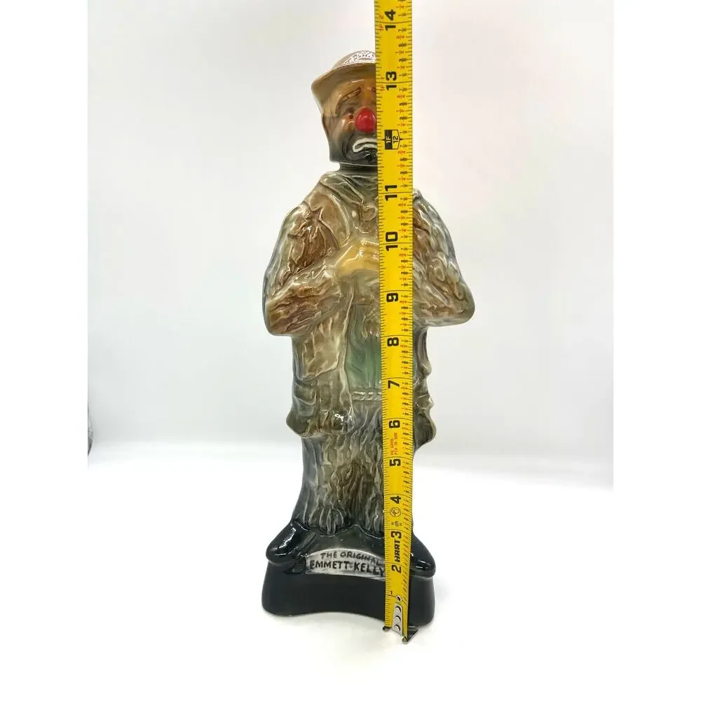 James Jim Beam Decanter Emmett Kelly 1971 Regal China